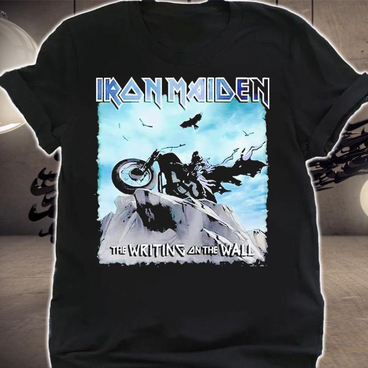 Iron Maiden the writing on the wall T-shirt shirt
