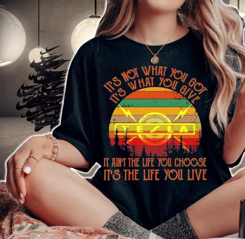 It's not what you got it's what you give it ain't the life you choose vintage shirt woman shirt