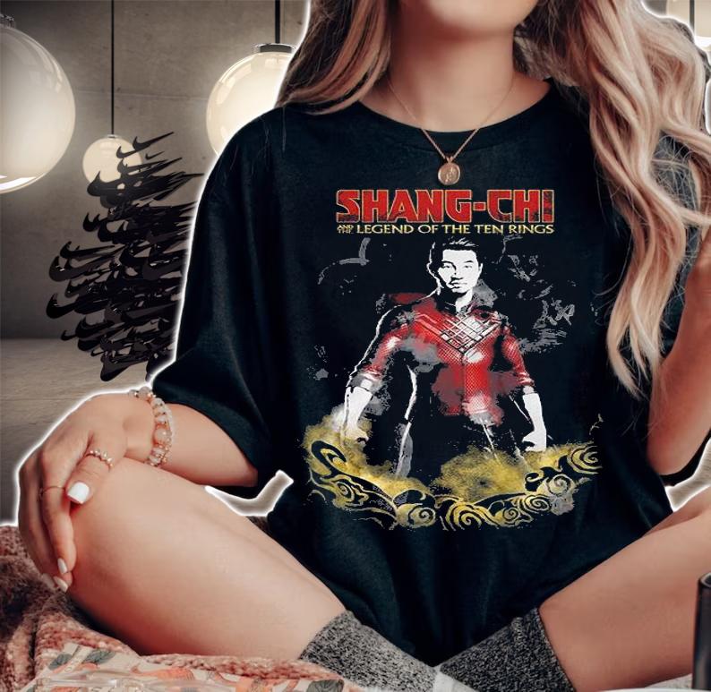 Marvel Studios Shang-Chi And The Legend Of The Ten Rings Wash On T-shirt