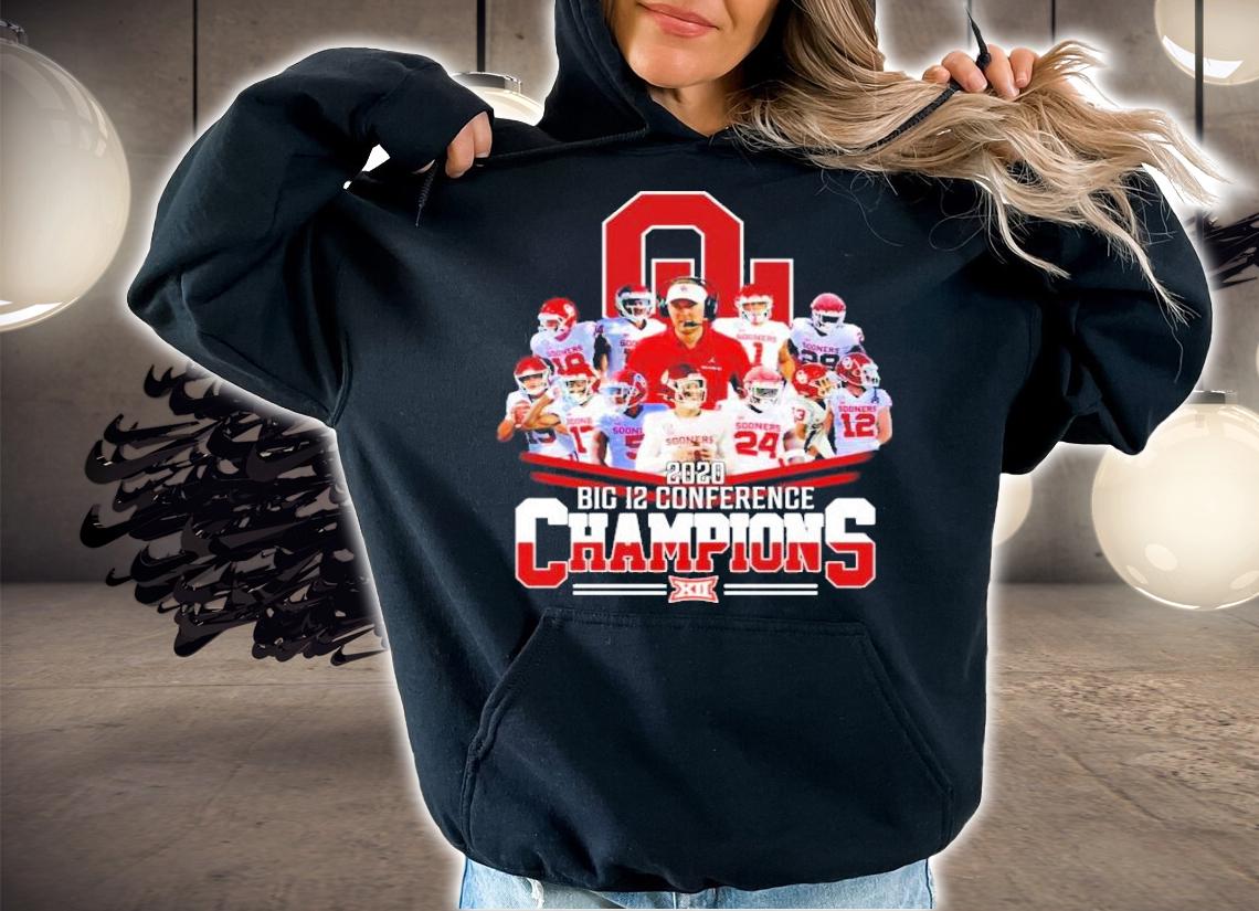 Oklahoma Sooners 2020 Big 12 Conference Champions XII shirt