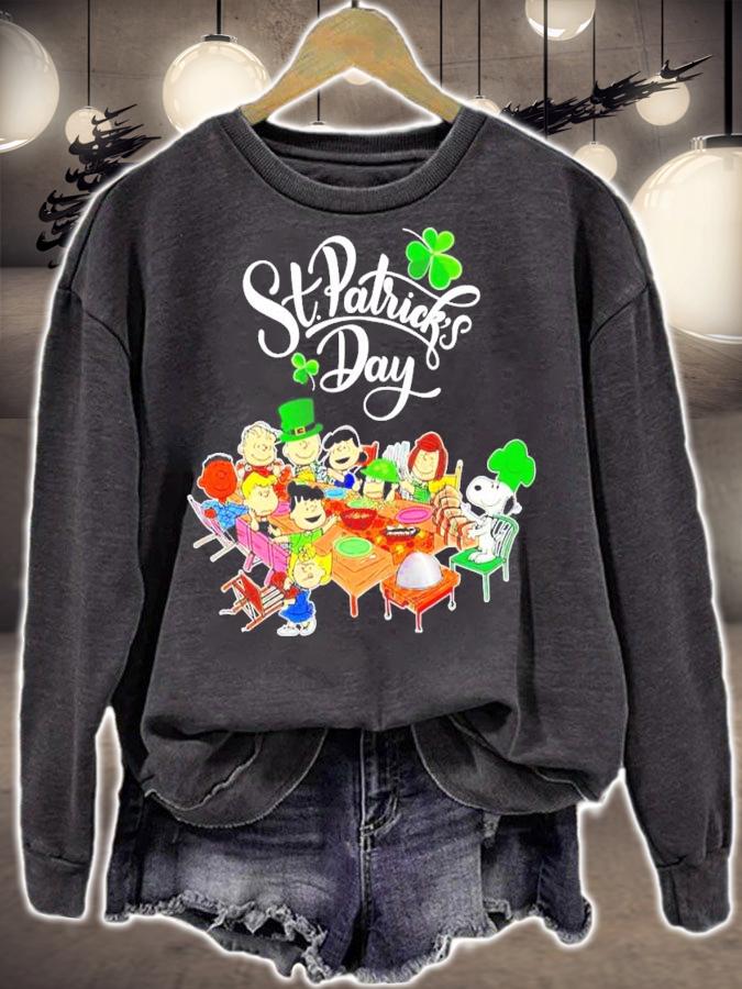 Snoopy and friends St.Patrick's Day shirt sweatshirt