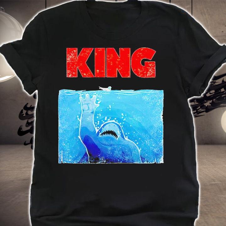 The Suicide Squad Jaws King Hand Shark T-shirt shirt