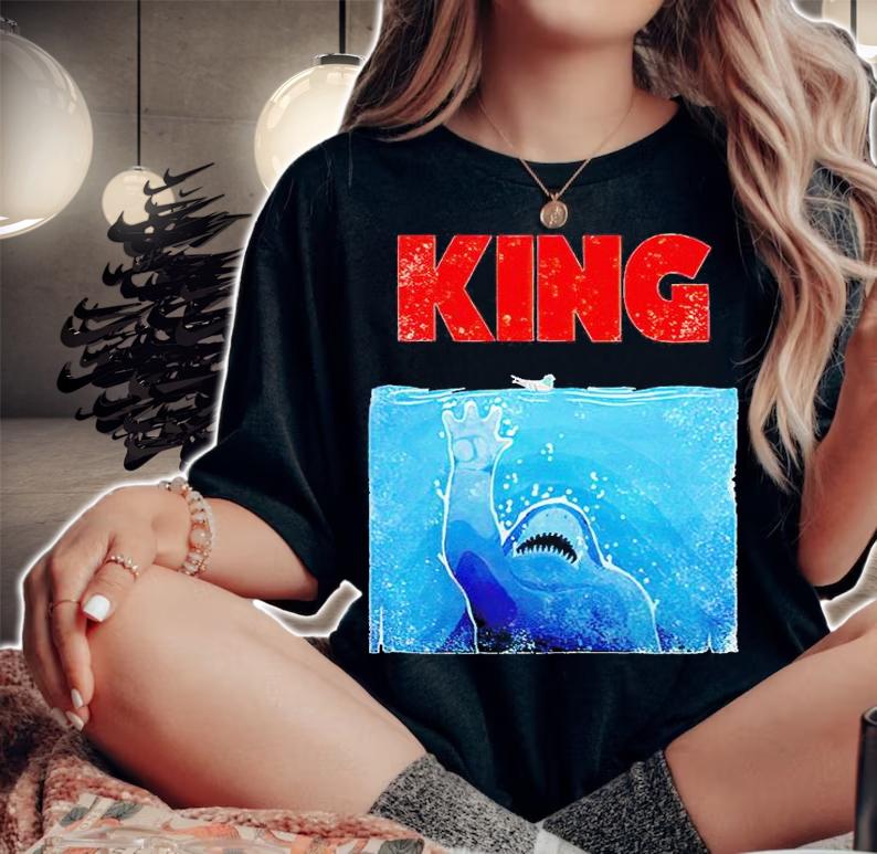 The Suicide Squad Jaws King Hand Shark T-shirt woman shirt