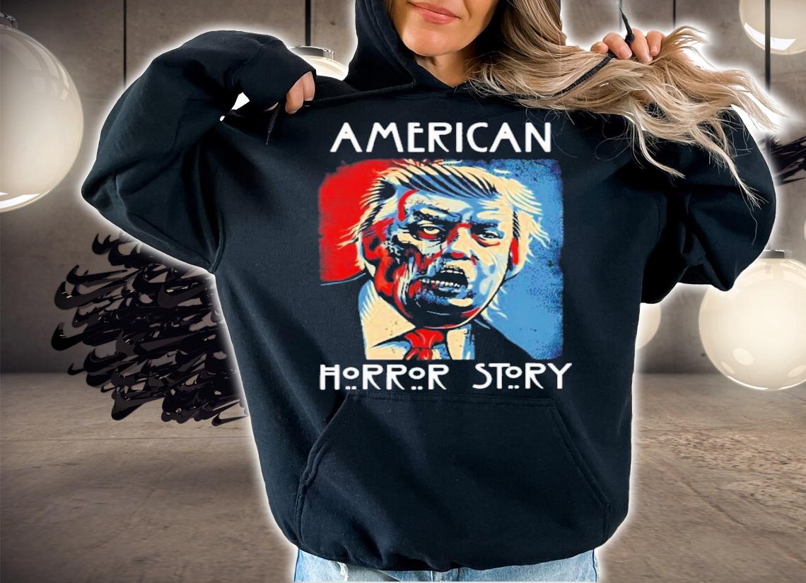 Trump Horror American Zombie Story Halloween Shirt hoodie