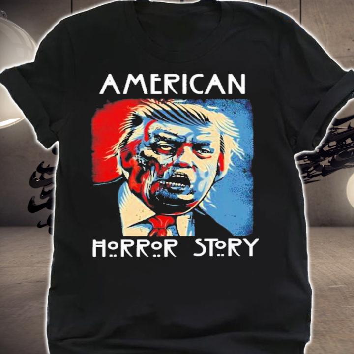 Trump Horror American Zombie Story Halloween Shirt shirt