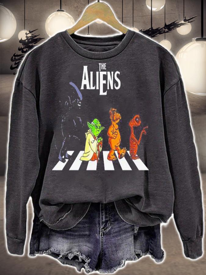 Abbey Road Aliens t-shirt sweatshirt
