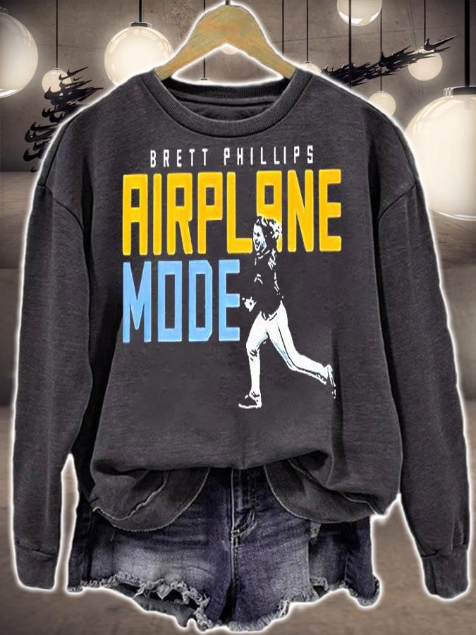 Tampa Bay Rays Brett Phillips airplane mode T-shirt sweatshirt