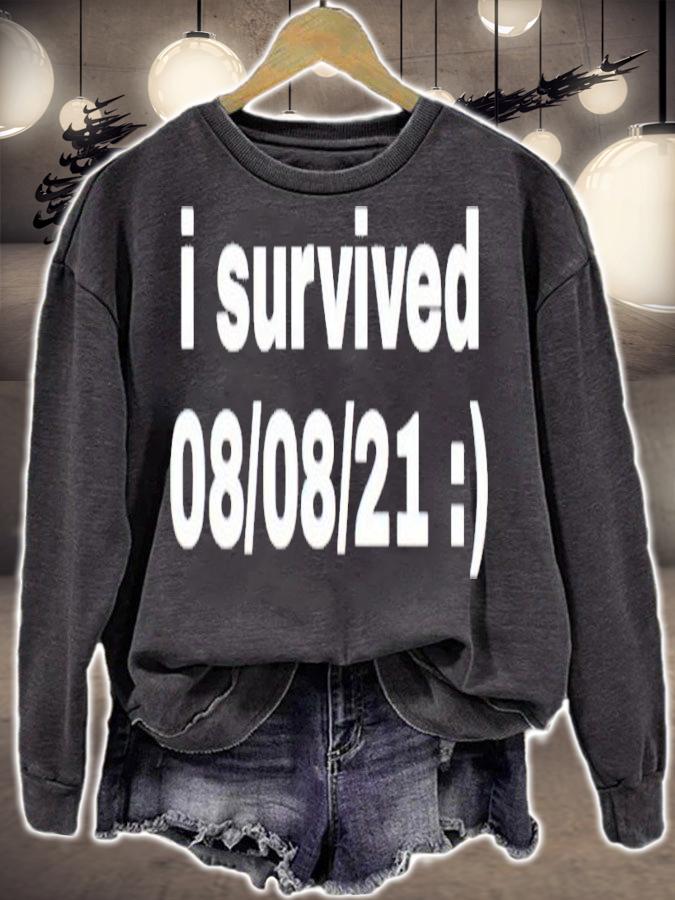 I survived 08 08 2021 shirt sweatshirt