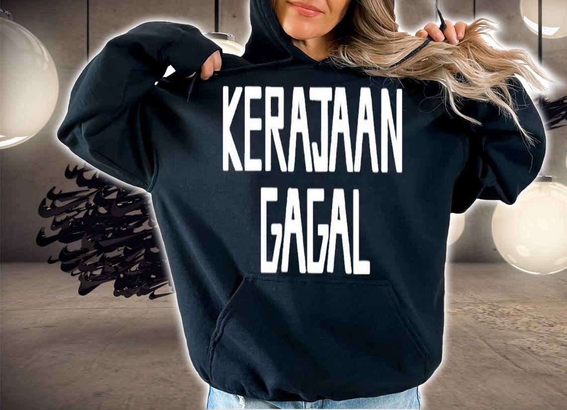 Kerajaan Gagal fully vaccinated shirt hoodie