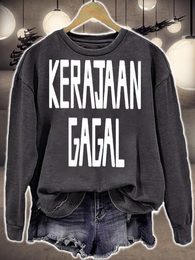Kerajaan Gagal fully vaccinated shirt sweatshirt