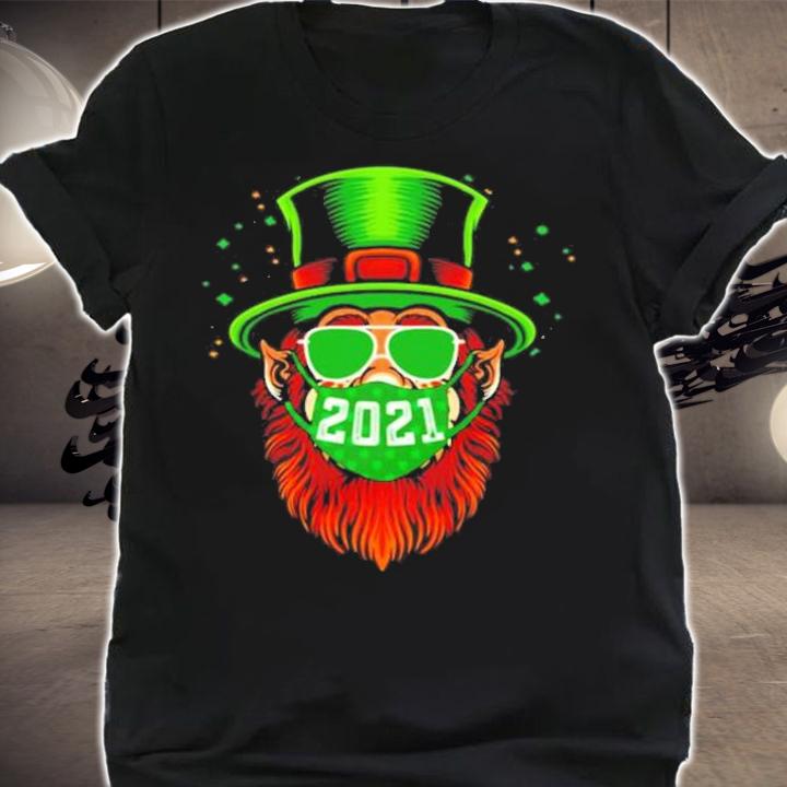 St Patrick's day Leprechaun mask 2021 shirt shirt
