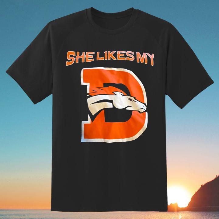 Trending She Likes My Denver Broncos T-Shirt