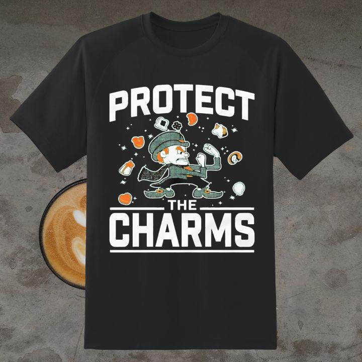 Leprechaun Protect The Charms St Patricks Day T-Shirt