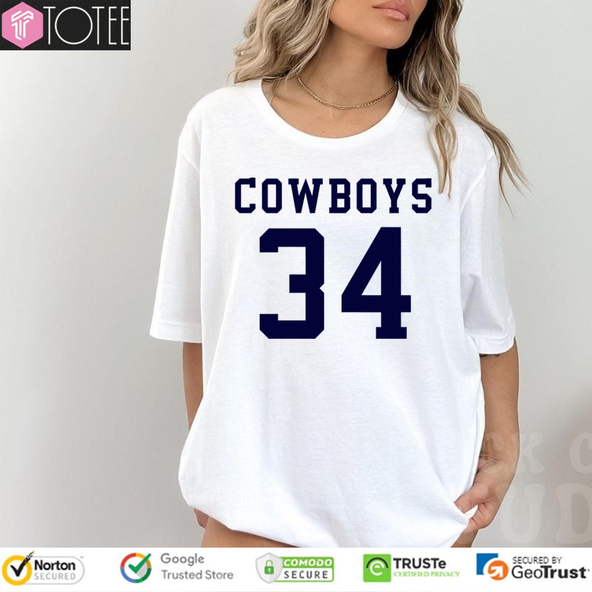 Alan Jackson Cowboys 34 T-shirt