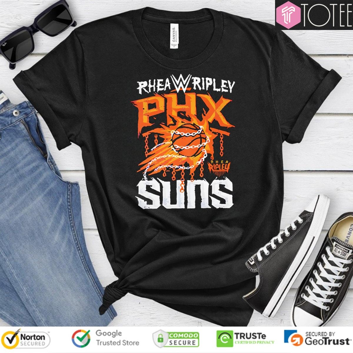 Rhea Ripley Phoenix Suns Nba Wwe T-shirt