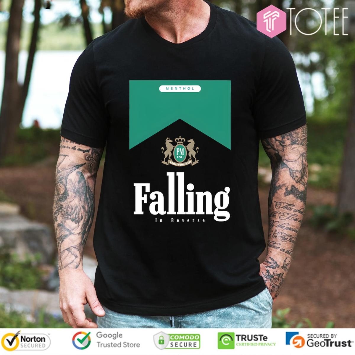 Marlboro Falling In Reverse Menthol T-shirt